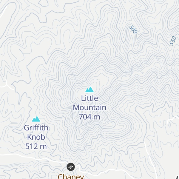 Map of Little Mountain