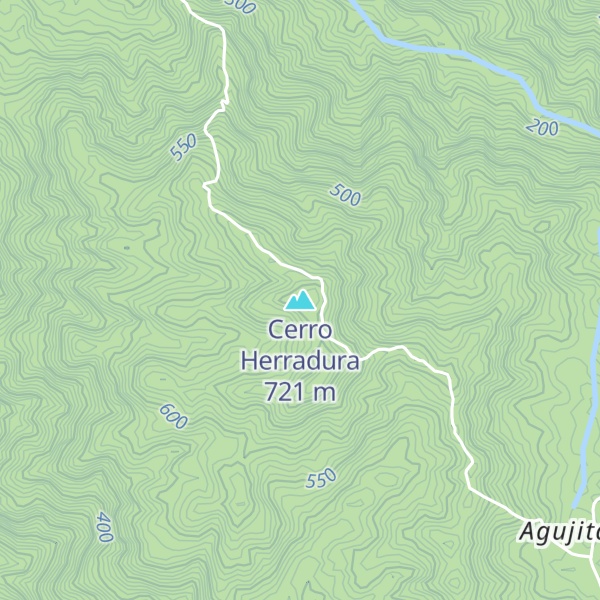 Map of Cerro Herradura
