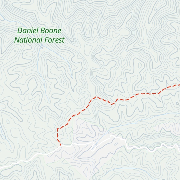 Map of Piney Butte