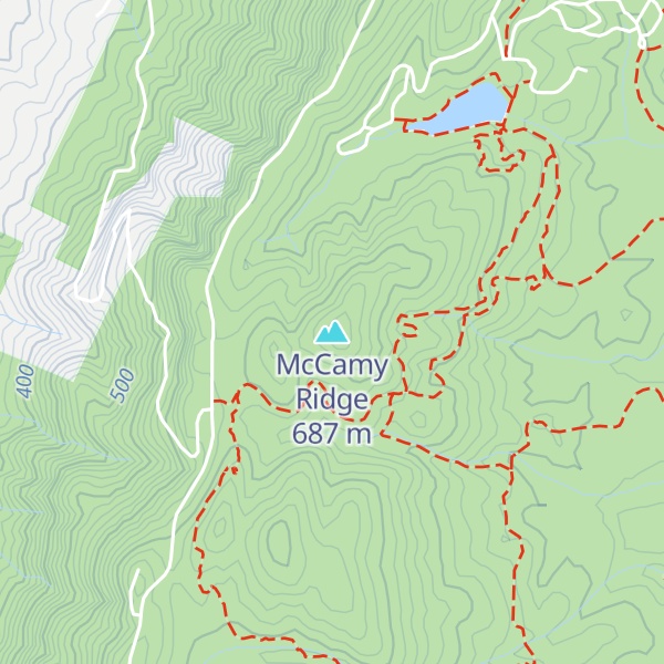 Map of McCamy Ridge