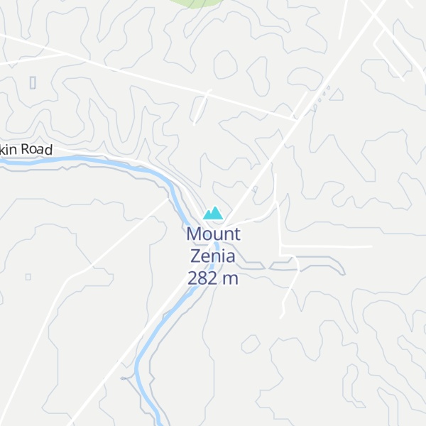 Map of Mount Zenia