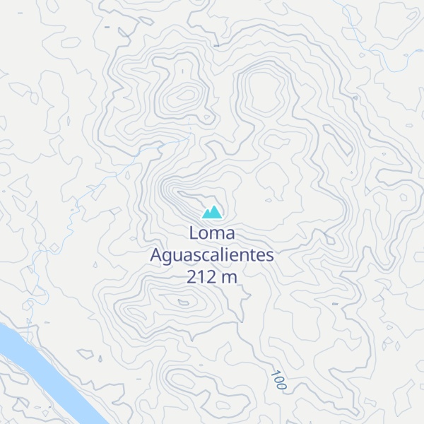 Map of Loma Aguascalientes