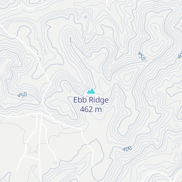 Map of Ebb Ridge