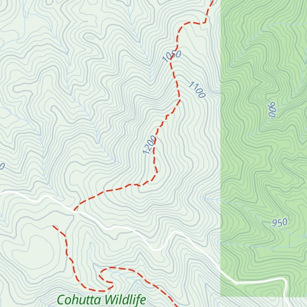 Map of Bald Mountain