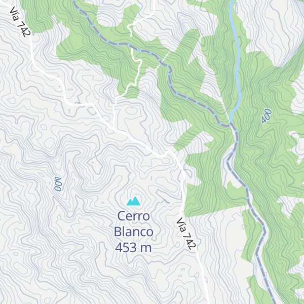 Map of Cerro Piedra de Fuego