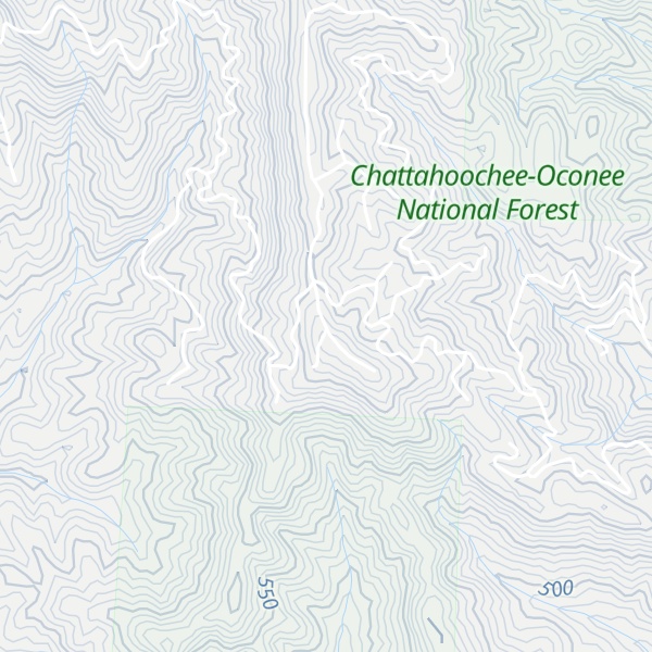 Map of Brushy Top