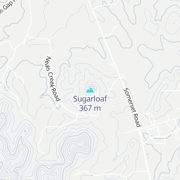 Map of Sugarloaf