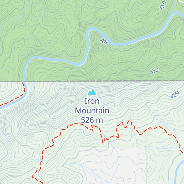 Map of Iron Mountain