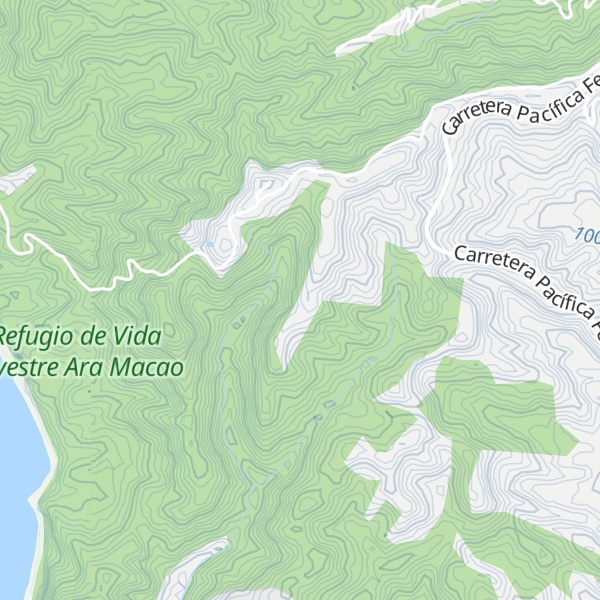 Map of Cerro Rincón Vellaco