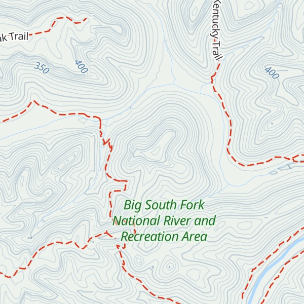 Map of Burke Knob