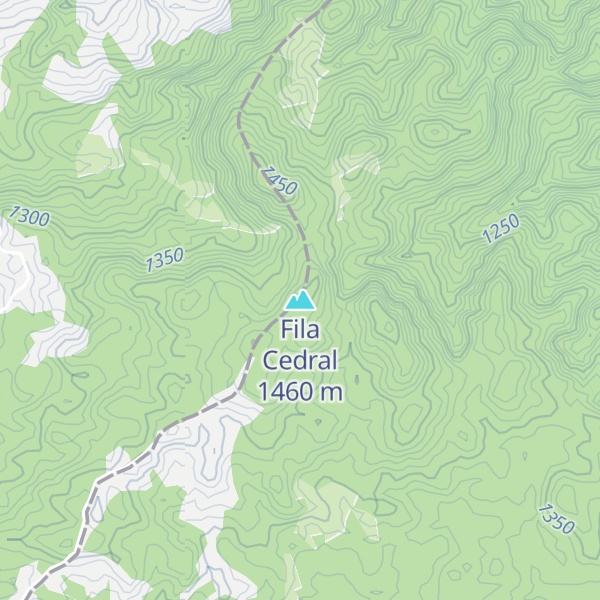 Map of Fila Cedral