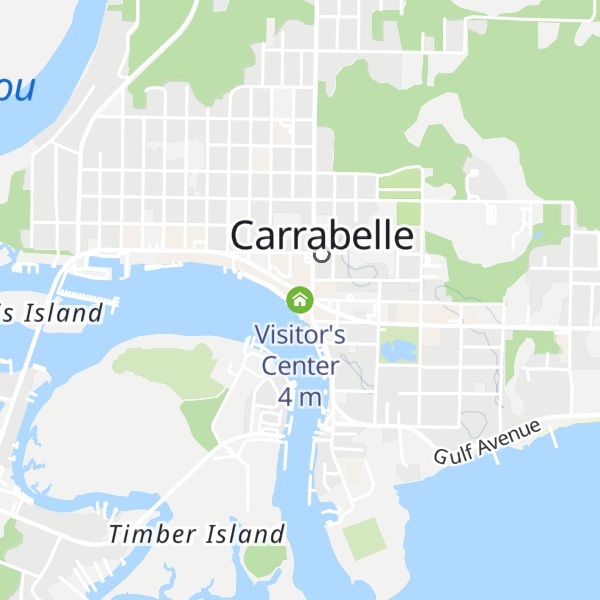 Map of Visitor's Center