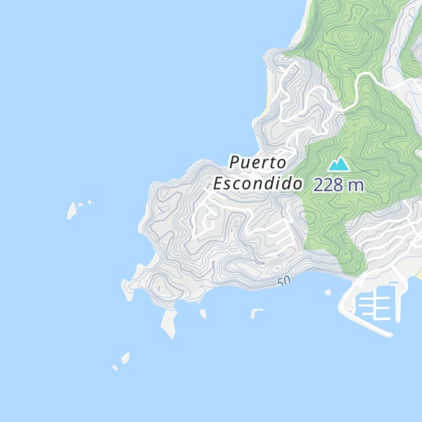 Map of Fila Conejo
