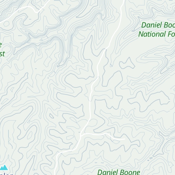 Map of Lexton Mountain