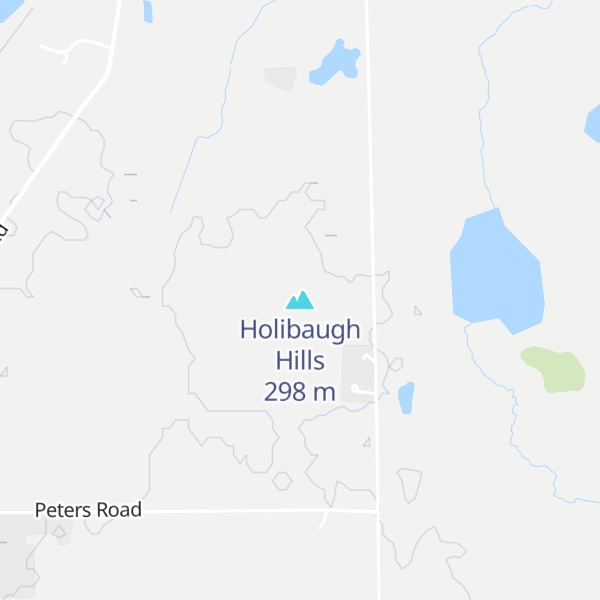 Map of Holibaugh Hills