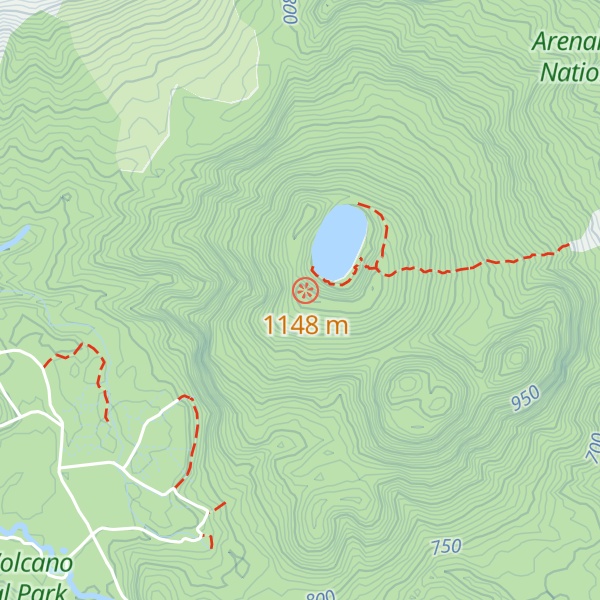 Map of Cerro Chato