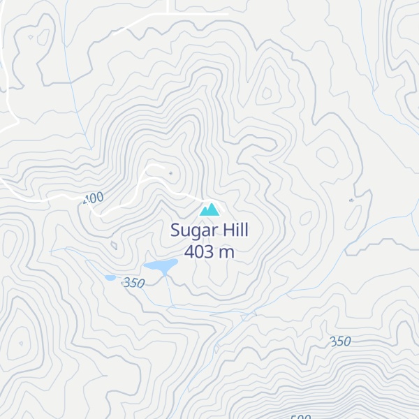 Map of Sugar Hill