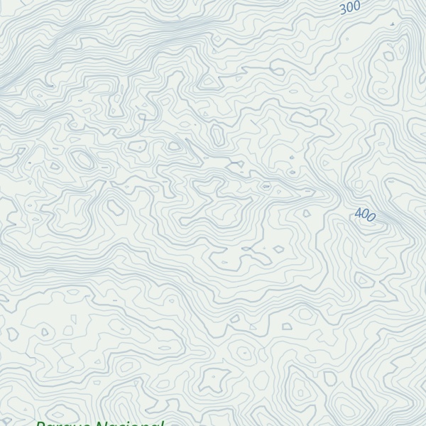 Map of Cerro del Fanático