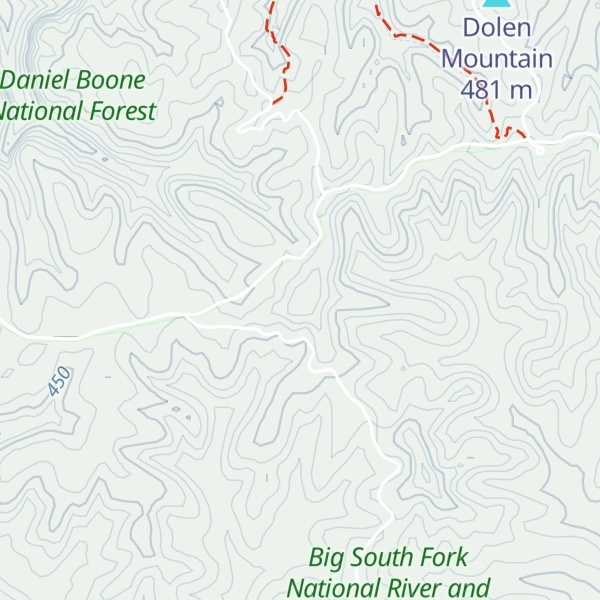 Map of Laurel Ridge