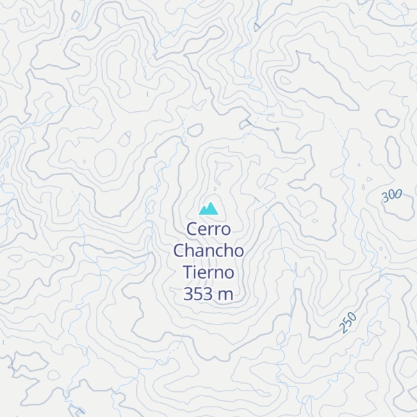 Map of Cerro Chancho Tierno