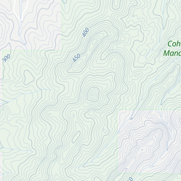 Map of Peaky Top