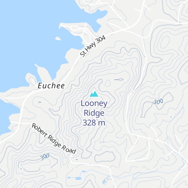 Map of Looney Ridge
