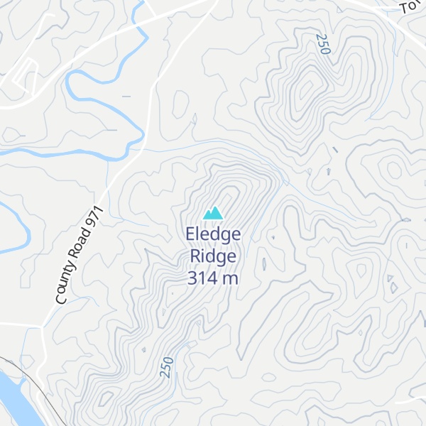 Map of Eledge Ridge