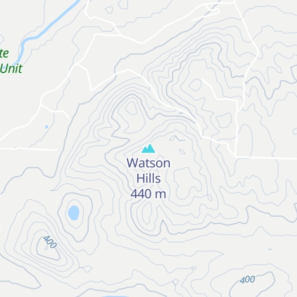 Map of Watson Hills