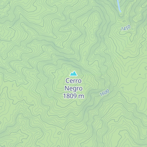 Map of Cerro Negro