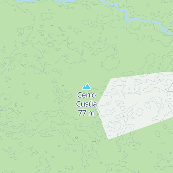 Map of Cerro Cusúa