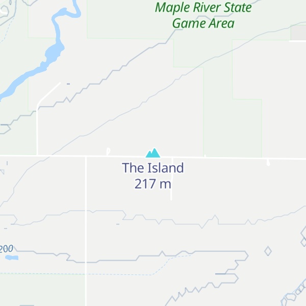Map of The Island