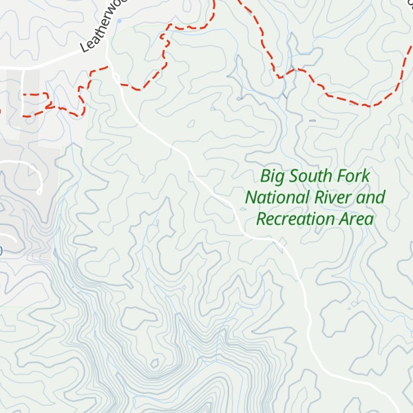 Map of Groom Ridge