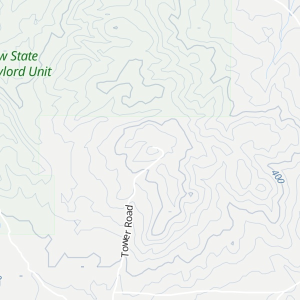 Map of Hudson Lookout