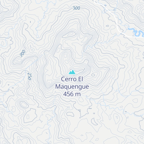 Map of Cerro El Maquengue