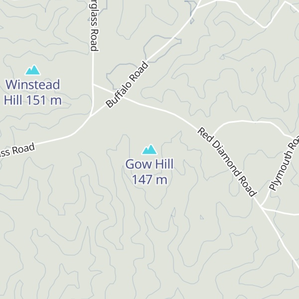 Map of Gow Hill