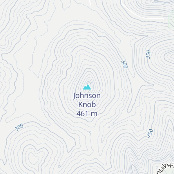 Map of Johnson Knob