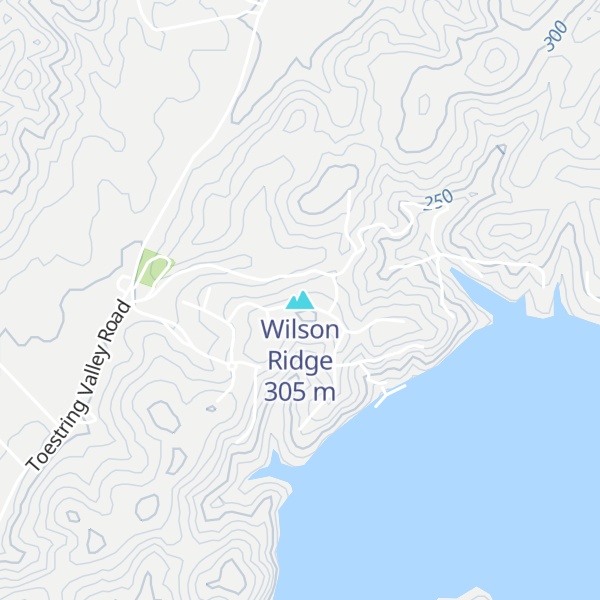 Map of Wilson Ridge