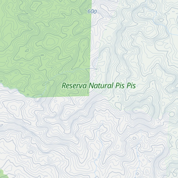 Map of Cerro Lawás