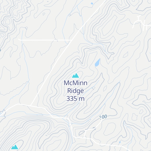 Map of McMinn Ridge