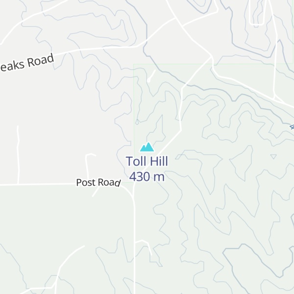 Map of Toll Hill