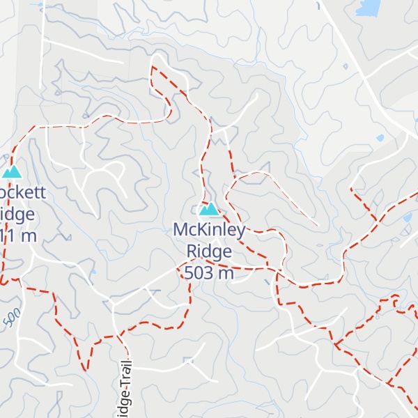 Map of McKinley Ridge