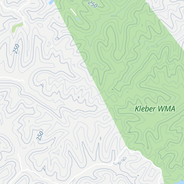 Map of Vernon Ridge