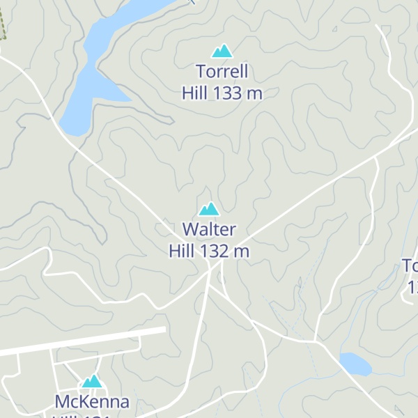 Map of Walter Hill