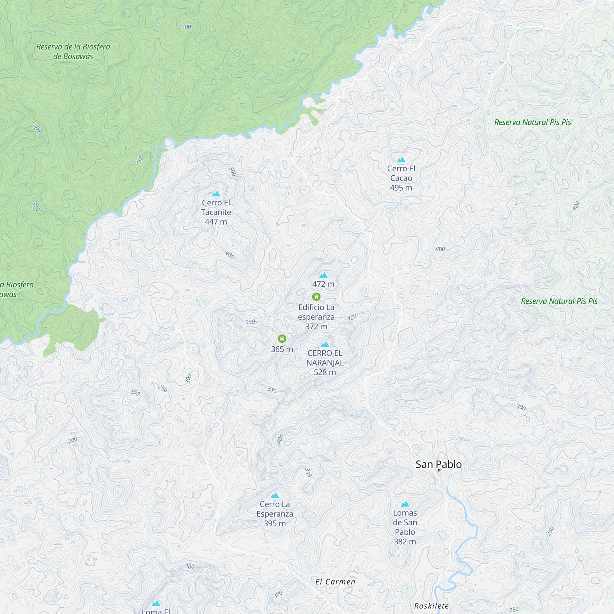 Finca el Chilamate Comunidad Lawas #1 map