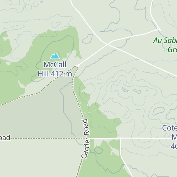 Map of Westenage Hill