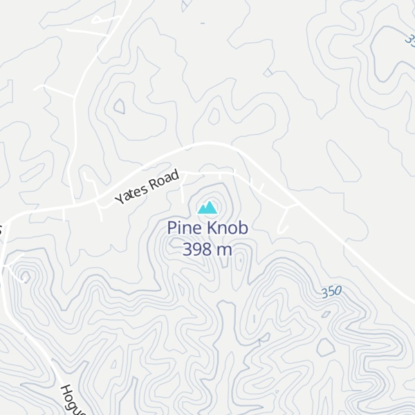Map of Pine Knob