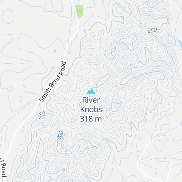 Map of River Knobs
