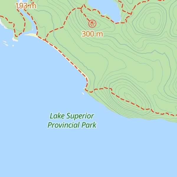 Map of Bald Head
