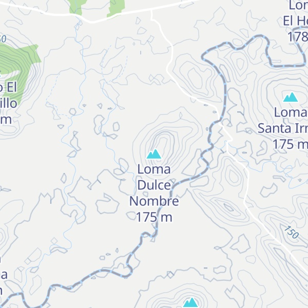 Map of Loma Dulce Nombre