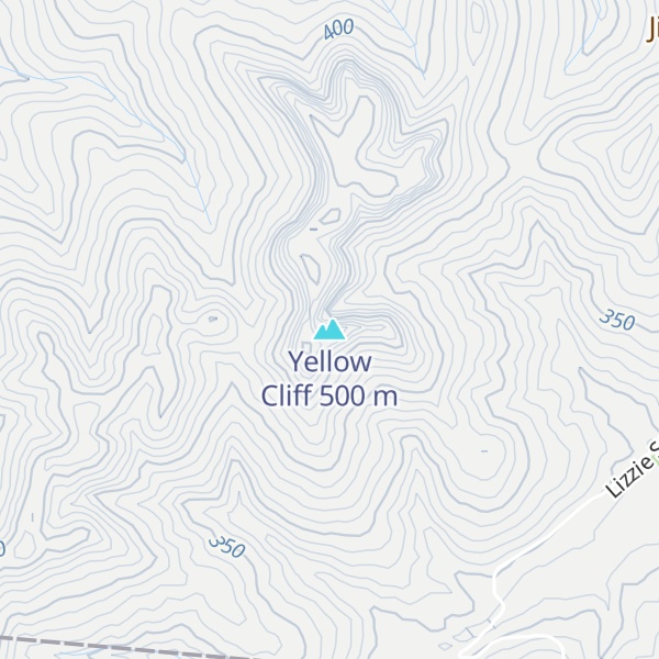 Map of Yellow Cliff